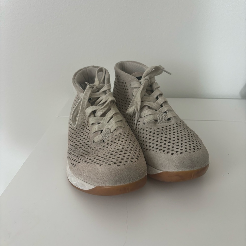 Nobull mid top suede sneakers